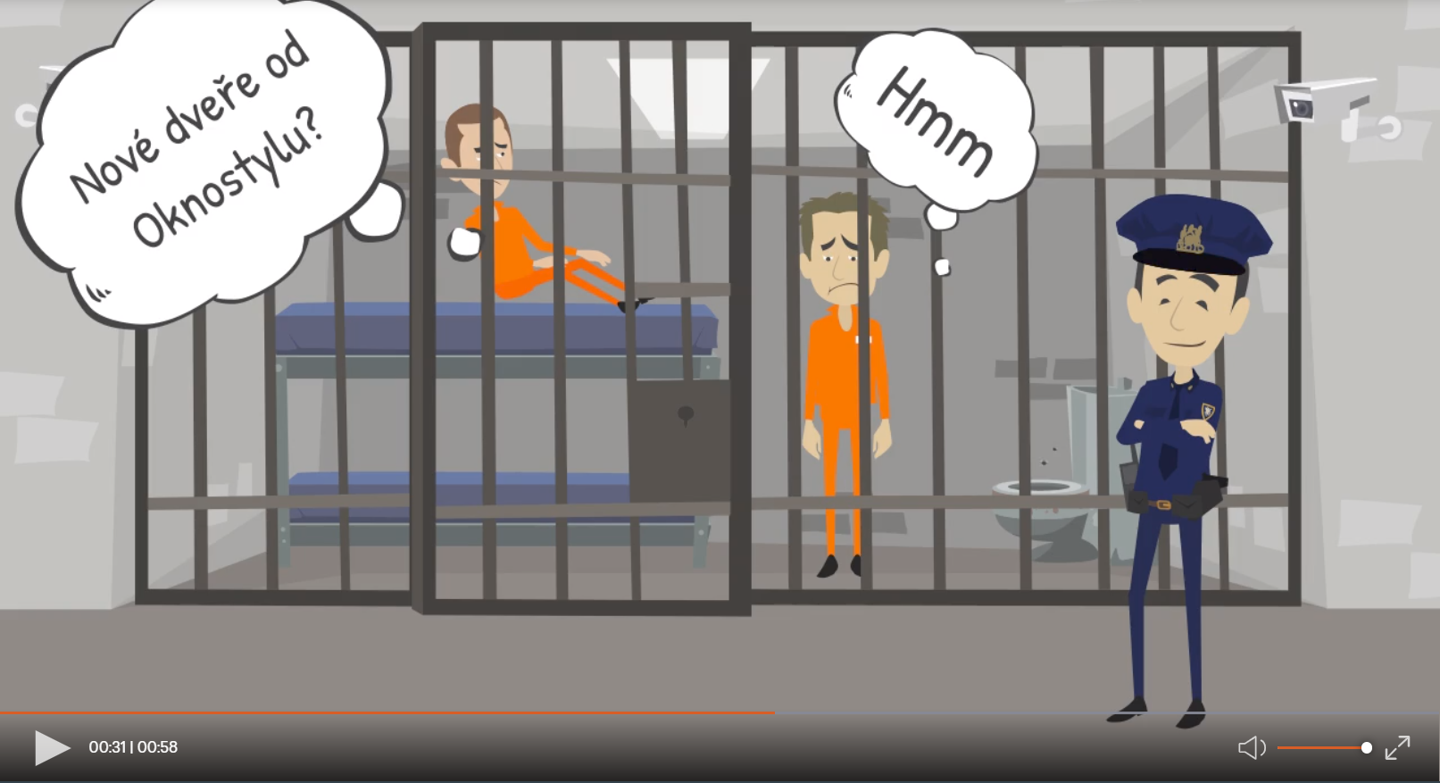 Video Oknostyl vězení